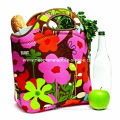 Reusable Fashion Neoprene Shopping Bag / Large Market Tote With Handle